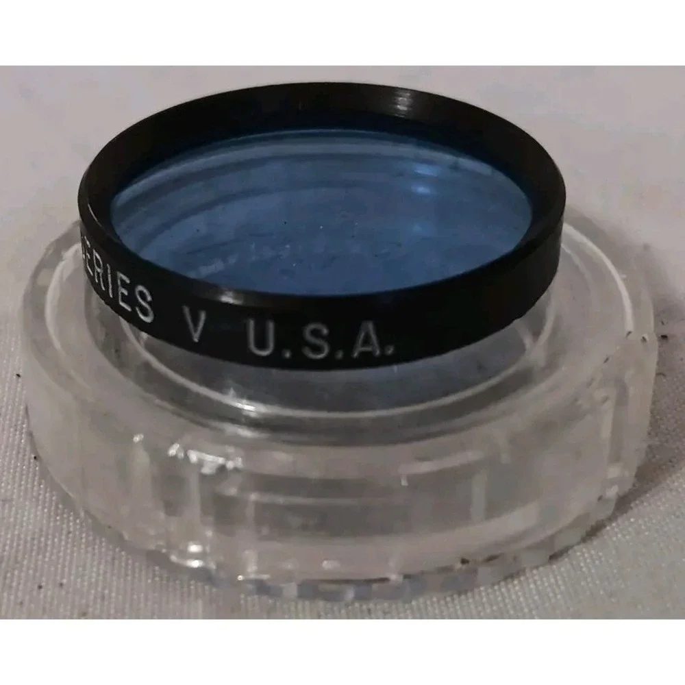 Vtg Tiffen Photar Photographic Filter Color Correction #5 Filter Selecter‎